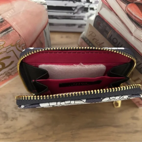 Trina Turk Floral Navy and White Wallet - Picture 4 of 4